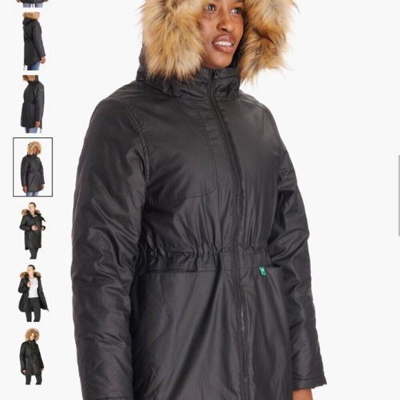 Womens grey metallic maternity jacket xl - Picture 7 of 9